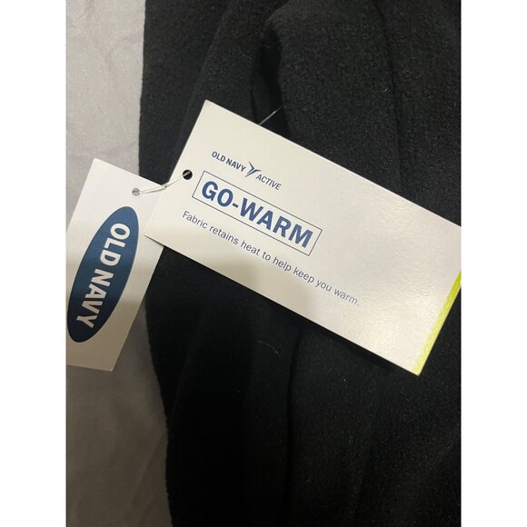 Old Navy Active Black Full-Zip Go-Warm Fleece Jacket L Womens - Picture 3 of 4